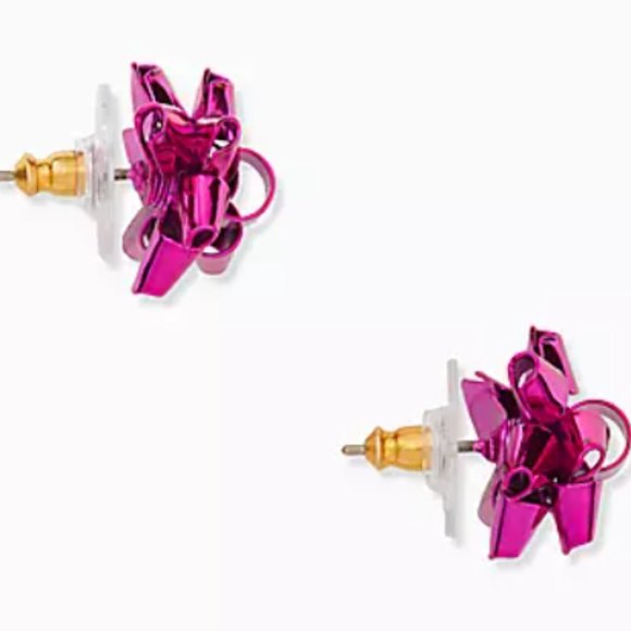 - NWT Kate Spade Bow Studs/Earrings - Picture 2 of 2